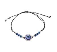 SAFIGLE Bracciale Bead Evil Eye Per Uomini e Donne Accessorio Moda Retro Perline Protettive Amuleto Di Buona Fortuna Per Halloween e Uso Quotidiano