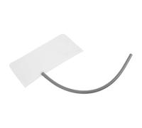 SAFIGLE Bracciale Gasbag per Pressione Sanguigna Manuale in Tpu Tubo di Gomma e Cinghia Adesiva, Comodo da Usare e Facile da Applicare, per Uso Clinico e Domestico