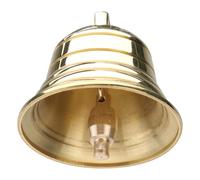 SAFIGLE Campanella di Natale in Ottone 5Cm Decorazione per Feste Campana Fai da Te Accessorio per Campane a Vento Portatile e Leggero