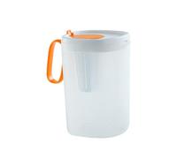 SAFIGLE Caraffa per Bevande Freddo Bianco Dispenser Portatile per Acqua e Tè Resistente al Freddo per Uso Domestico e Feste Estive Facile da Pulire e Adatta Famiglia e Ufficio