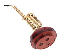 SAFIGLE Carillon a Carica Manuale Vintage, Scatola Melodica in ABS, Decorazione da Tavolo Stabile per Festa e Natale, Strumento Musicale Ornamentale