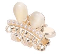 SAFIGLE Clip Artiglio per Capelli Donna Piccola con e Strass Fermaglio Metallico Resistente Accessorio per Matrimoni e Acconciature Raffinate