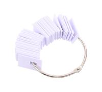 SAFIGLE Clip Bianca per Chioma in Plastico e Acciaio Inossidabile, Soluzione Professionale Versatile per DIY e Consulenze Clienti, Accessorio per Cura e Styling Chioma