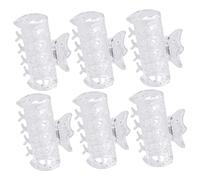 SAFIGLE Clip per Fermaglio Bigodini Caldi 6 Pezzi, Morsetti a Ganasce per Arricciacapelli, Supporto di Fissaggio per Rulli Termici, Accessori per Acconciature Fai da Te per Chioma Lunghi e Sottili