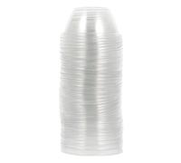 SAFIGLE Copertura Senza 50 Plastica Pezzi in Trasparente Piante per Effetto Idratante Isolamento Termico per Coltivazione Suolo e Condizioni Meteorologiche Diverse