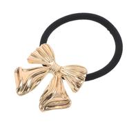 SAFIGLE Cravatte per i per le donne Cravatte per elastici Porta della coda di cavallo corde per a forma di U Cravatte per sottili lega D'oro