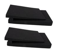 SAFIGLE Cuscinetti Isolanti per Altoparlanti 28X95X4 CM in Schiuma Anti-Vibrazione 2 Pezzi per Subwoofer da 10 Pollici Isolamento Acustico per Home Theater e Sistemi Audio Professionali