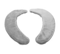 SAFIGLE Cuscino Coprisedile WC Spesso in Pile Autoadesivo Lavabile e Riutilizzabile Imbottitura Calda per Gabinetto Facile da Installare Comfort Tutto Anno da Grigio