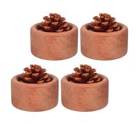 SAFIGLE Diffusore in Legno di Ebano per Oli Essenziali 4 Pezzi Diffusore Passivo per Aromaterapia Casa e Ufficio per Ambienti Interni
