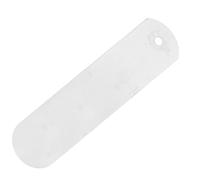 SAFIGLE Dime Per Calzini Dritte in Alluminio 8x50cm, Dispositivo Leggero Per Sublimazione e Pressatura a Caldo, Tavola Per Calze Foro Per Appenderle, Strumento Per Progetti Di Termopressatura e Stampa