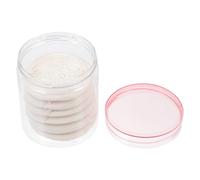 SAFIGLE Dischetti Struccanti in Luffa, Set per Pulizia Viso, Rotondi, Gialli, in Cotone e Pp, per Detergere i Pori e Rimuovere L’eccesso di Sebo