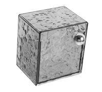 SAFIGLE Dispenser Da Parete Per Cotone Con Coperchio Organizer Per Cosmetici e Accessori Scatola Di Stoccaggio Versatile Per Cotone Batuffoli e Rossetti Per Bagno e Vanity