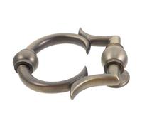 SAFIGLE Elegante Battente Porta in Lega Resistente alla Design Minimalista Europeo per Ingresso Casa Accessorio Esterno Funzionale e Decorativo per Sicurezza e Stile