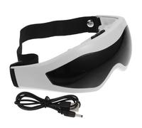 SAFIGLE Elettronico per Occhi con Multi-frequenza Design Ergonomico Curvo per Occhi e da Affaticamento Protettore Oculare Nero USB Uso Prolungato e Resistente