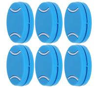 SAFIGLE Facile da Installare 6 Pezzi Ammortizzatori in Silicone Controllo Vibrazioni Lungo Termine per Racchette da Tennis per Partite e Tornei Professionali