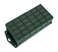 SAFIGLE Fango Floreale Quadrato Gabbia in Pp Resistente, Base Assorbente per Composizioni Floreali Fai da Te, per Decorazioni Floreali Domestiche e Negozi di Fiori