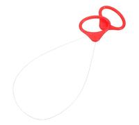 SAFIGLE Filo per Ceramica Rosso con Manico in Plastico, Resistente all'Usura e Portatile, per Lezioni di Tornitura e Scultura Dell'argilla
