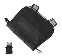 SAFIGLE Grembiule per Parrucchiere Lavabile Nero, Grembiule da Lavoro Professionale per Salone di Bellezza e Cucina