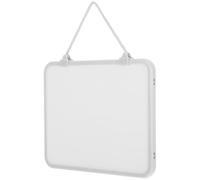 SAFIGLE Lavagna Bianca Cancellabile a Secco Magnetica Sospesa 17x21,3 Cm Corda Staccabile per Appunti e Decorazioni, Lavagnetta Multiuso per Ufficio e Casa