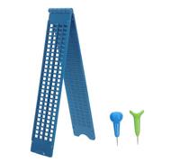 SAFIGLE Lavagna Cieca Liste Braille Tastiera Di Aiuto Visivo Bordo Stradale Cieco Gadget Per Non Vedenti Giochi Per Non Vedenti Prodotti Per Non Vedenti Blue Pp