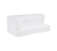 SAFIGLE Manicure Tool Box Organizer Portatile Multifunzione per Nail Art e Pennelli Compatto Bianco per Casa e Salone Custodia per Strumenti Manicure