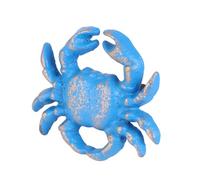 SAFIGLE Maniglia per Porta Creativa in Ghisa Azzurra Foro Singolo Maniglia per Mobili e Cassetti Manopola Semplice per Casa e Ufficio Decorazione Stile Mediterraneo