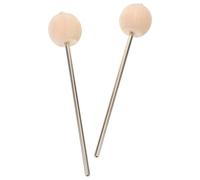 SAFIGLE Martello per Pedale Batteria in Legno Duro Vintage Coppia Battenti Grancassa per Strumenti a Percussione Accessori Ricambio per Musicisti Principianti e Professionisti