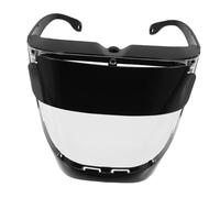 SAFIGLE Maschera Saldatura Trasparente Leggera in Pet Protezione Viso e Occhi da Luce Intensa e Scintille Occhiali Saldatura Professionali per Lavoro Sicuro e Confortevole