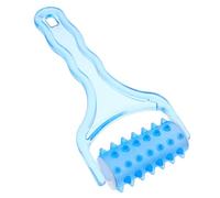 SAFIGLE Massaggiatore Manuale a Rulli Rotondi in Plastica, Massaggiatore Per Agopressione Per Rilassamento Muscolare, Impugnatura Ergonomica, Colore Casuale, Strumento Per Sollievo Da Dolori Corporei