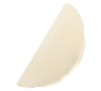 SAFIGLE Membrana per Batteria in Vera Pelle di Capra Resistente e Riutilizzabile Accessorio Musicale per Migliorare Bass e Overtone Riduce Vibrazioni Adatta Rullanti e Strumenti a