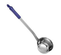 SAFIGLE Mestolo da bagno in acciaio inossidabile con manico lungo, mestolo per l'acqua da bagno, paletta per annaffiare il giardino, paletta per zuppa e acqua da appendere per cucinare in cucina,