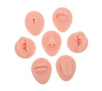 SAFIGLE Naso Orecchio Principianti Texture Silicone Display Formazione Tatuaggio Gioielli Parti Per Simulazione Insegnamento Realistico - Istruzione Parte