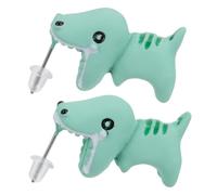 SAFIGLE Orecchini Animali Divertenti a Bottone, Gioielli Per Le Orecchie Design Creativo a Forma Di Dinosauro Verde, Accessori Moda Da Indossare Tutto Giorno Per Outfit Casual e Regali