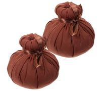 SAFIGLE Palla di Erbe Cinesi Naturale per Massaggio e Riscaldamento 2 Pezzi, Borsa Termica alle Erbe per Rilassamento Muscolare e Sollievo da Affaticamento, per Moxibustione e Spa