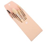 SAFIGLE Pennelli Per Trucco Portatile Strumenti Per Cosmetici Professionali Pennello Per Applicatore Di Cipria Di Pennelli Per Trucco Da Viaggio Pratico