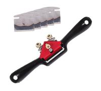 SAFIGLE Pialla Manuale per Legno Piccolo con Lame in Temprato Durevoli Pialletto per Intaglio e Rifilatura di Curve Utensile Pratico per Falegnameria e Lavorazione Legno di Precisione