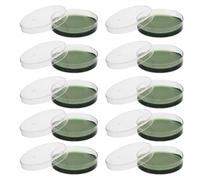 SAFIGLE Piastre di Agar Nutriente per Microbiologia 10 Pezzi, 6cm, per Esperimenti Scientifici e Progetti Scolastici, Materiale Agar Stabile e Versatile per Laboratorio