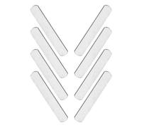 SAFIGLE Piastre di Peso in Acciaio Argento Funzione di Potenziamento Braccia e Allenamento Gambe 8 Pezzi per Gilet Zavorrato per Home Training e Sollevamento Pesi