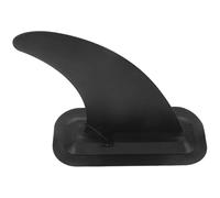 SAFIGLE Pinna per Tavola da Surf, Paddle Fin in Plastica Nera, Design Rimovibile, Compatibile Kayak, per Paddle Board e Surfboard Balance Tool