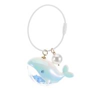 SAFIGLE Portachiavi con delfino coppia portachiavi balena portachiavi moglie balena fascino animale torcia portachiavi carino peluche portachiavi carino portachiavi portamonete portachiavi coppie