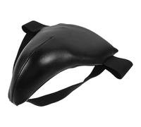 SAFIGLE Protezione Inguinale per Uomo in Pu Nero Traspirante, Confortevole e Resistente, per Boxe e Sport All'aperto, Proteggi Slip Sportivo