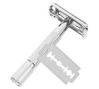 SAFIGLE Rasoio Manuale Per Barba Da Uomo Rasoio Pettine Chiuso Di Sicurezza Sostituibile Per Rasatura Umido Confortevole