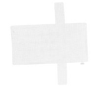 SAFIGLE Rete Plastica per Borse Fai da Te Mesh Sagomata con Maglia Base per Uncinetto e Cucito Materiale Liscio e Facile da Tagliare per Progetti DIY Craft