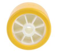 SAFIGLE Rullo per Rimorchio Barca in Eva Giallo con Foro 7/8", Protezione Migliorata e Bassa Resistenza, per Yacht e Approdi Privati