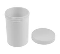 SAFIGLE Scatola Asciugante per Apparecchi Acustici in Plastica Bianca Resistente Agli Schizzi Protezione e Design Rotondo per Casa e Viaggio