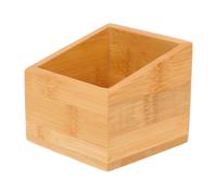 SAFIGLE Scatola in Legno per Bustine di Tè Scomparto Unico per Conservazione in Ambienti di Ospitalità come Hotel e Locande