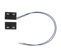 SAFIGLE Sensore Magnetico per Allarme Porte e Armadi 220v in Plastico Nero Risposta Istantanea e Installazione Semplice per Spazi Commerciali e Uffici