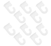 SAFIGLE Set 10 Ganci di Fissaggio in Plastica per Poster e Pergamene da Parete Ganci per Scorrimento Domestico Resistenti e Versatili Accessori per Appendere Poster a Scorrimento in