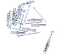 SAFIGLE Set 10 Pezzi Viti di Espansione 10X50 MM e Bulloni 6X70 MM per Supporto da Parete TV e Cappa Aspirante Ancoraggi Robusti per Montaggio su Muro in Mattoni Accessori per Staffe TV