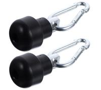 SAFIGLE Set 2 Pezzi Accessori Palestra per Cavi in Ferro e Plastico Gancio a Moschettone Alta Resistenza Non Facile da Deformare per Attrezzature Fitness